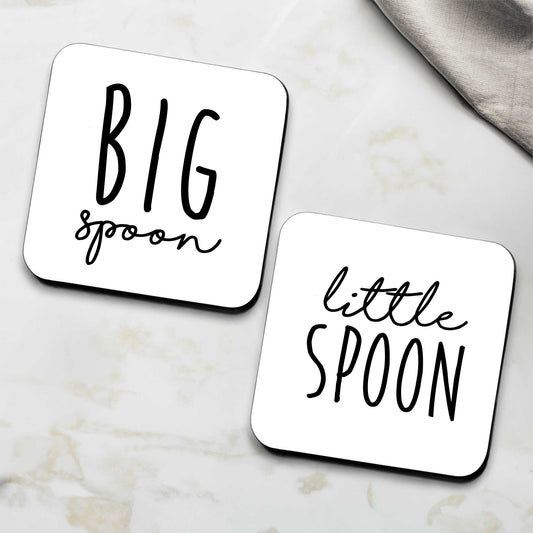 Big Spoon Little Spoon Coasters