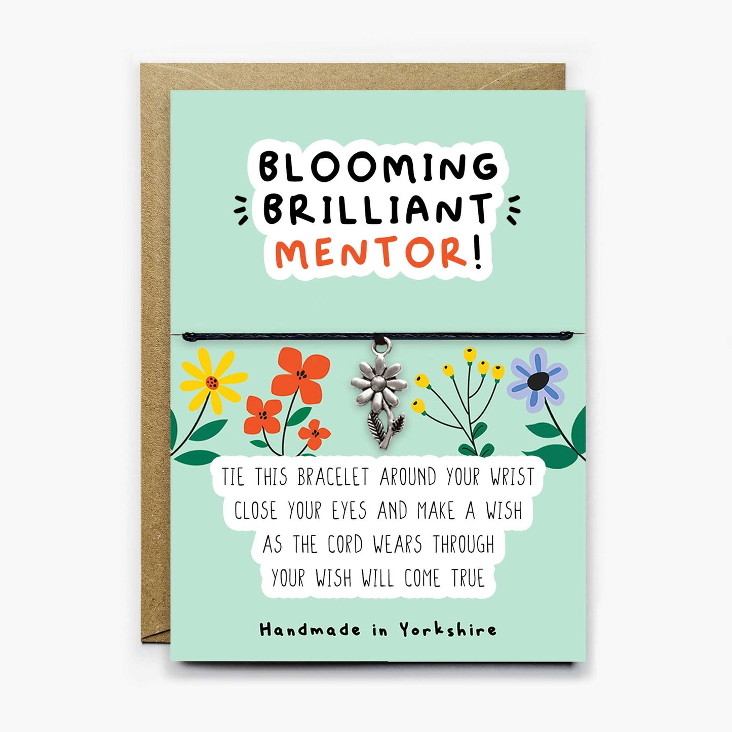 Blooming Brilliant Mentor Wish Bracelet