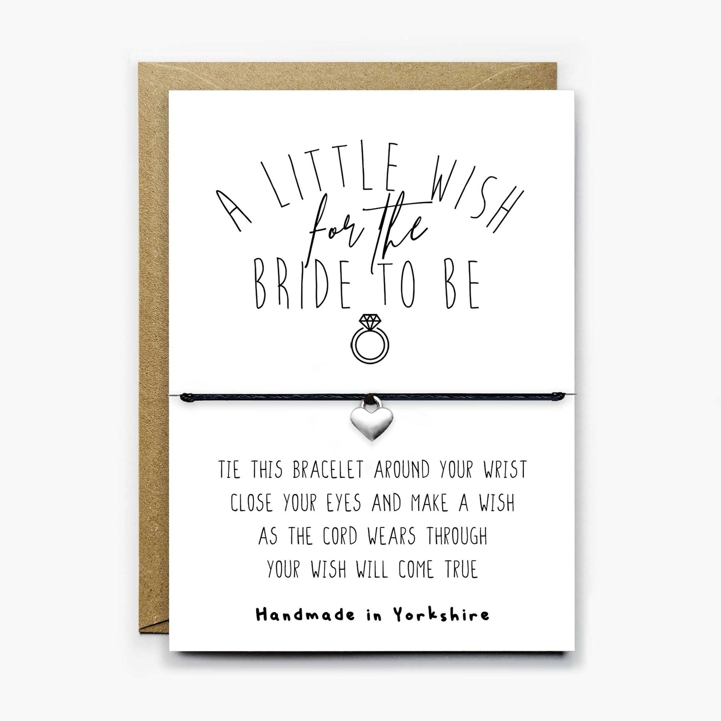 Bride To Be Wish Bracelet