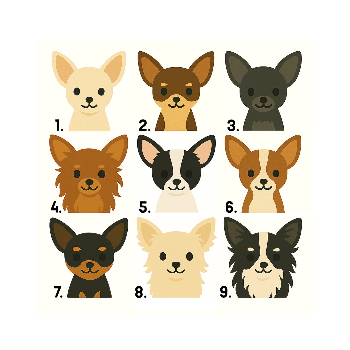 Personalised Chihuahua Christmas Card