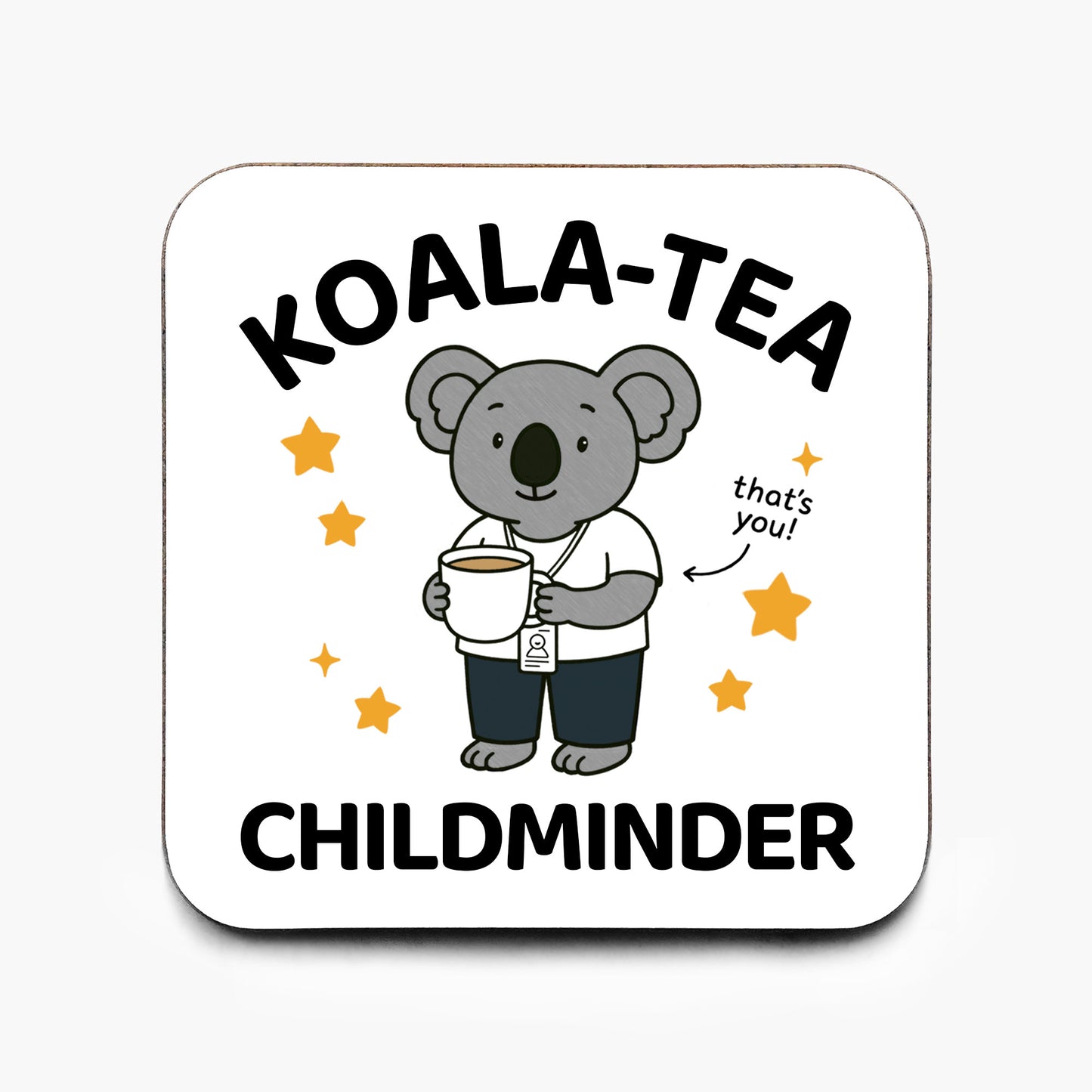 Koala Tea Childminder Coaster