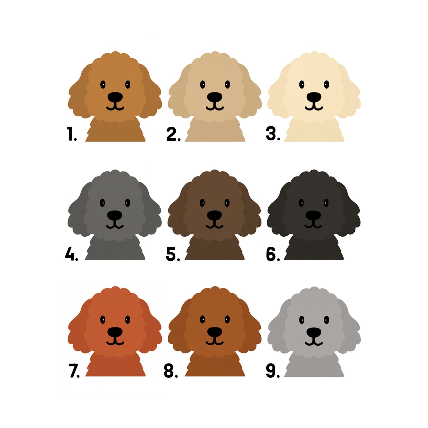 Personalised Cockapoo Birthday Card