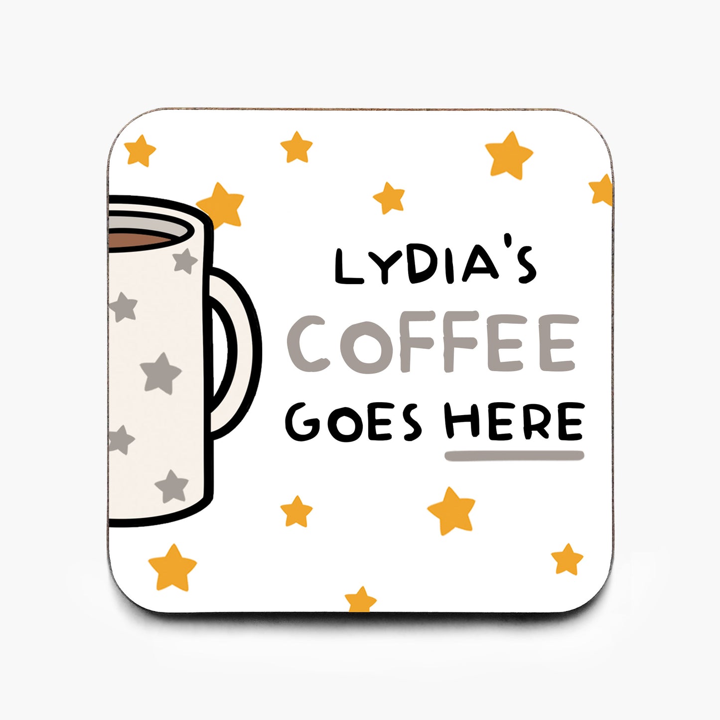 Personalised Coffee Coaster