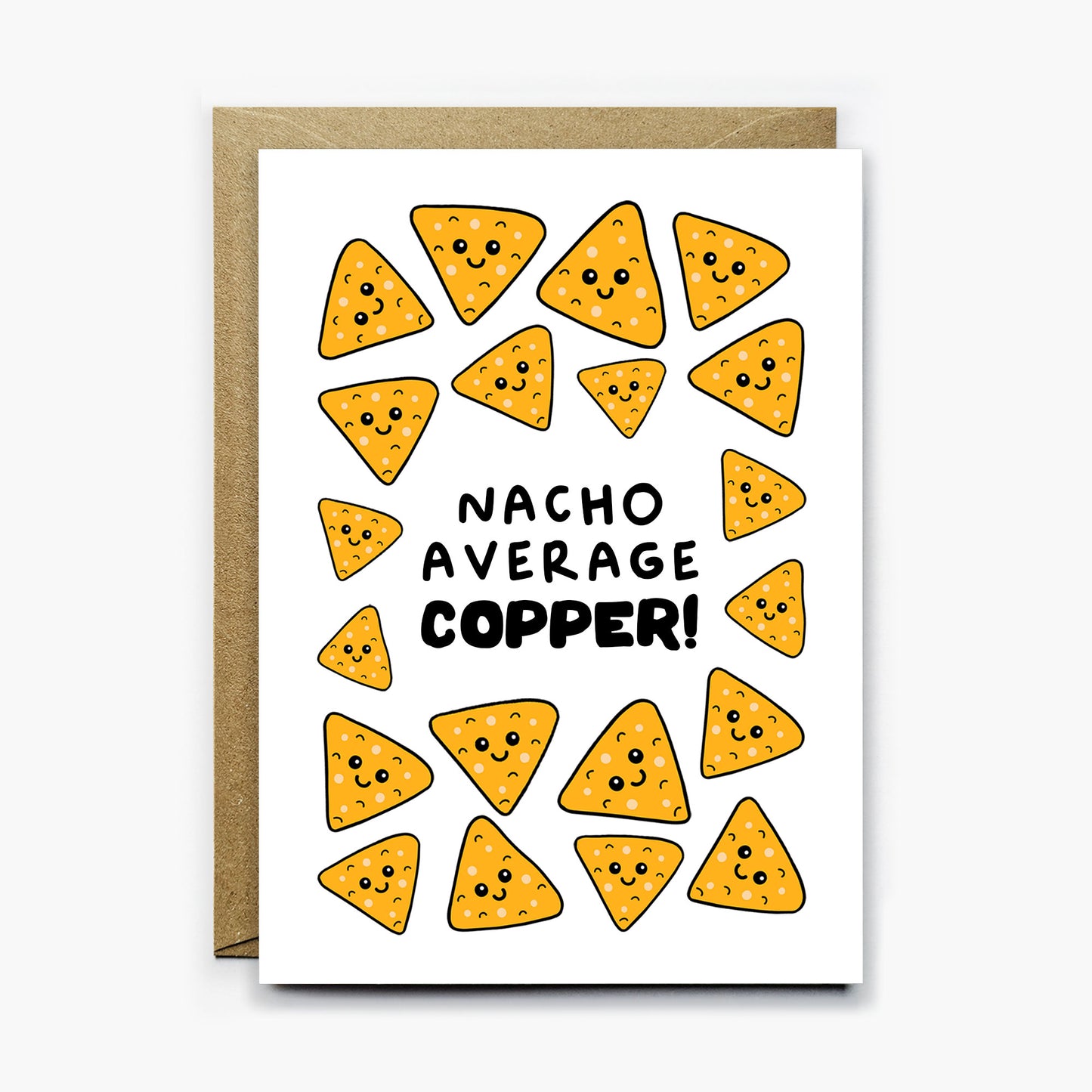Nacho Average Copper Card