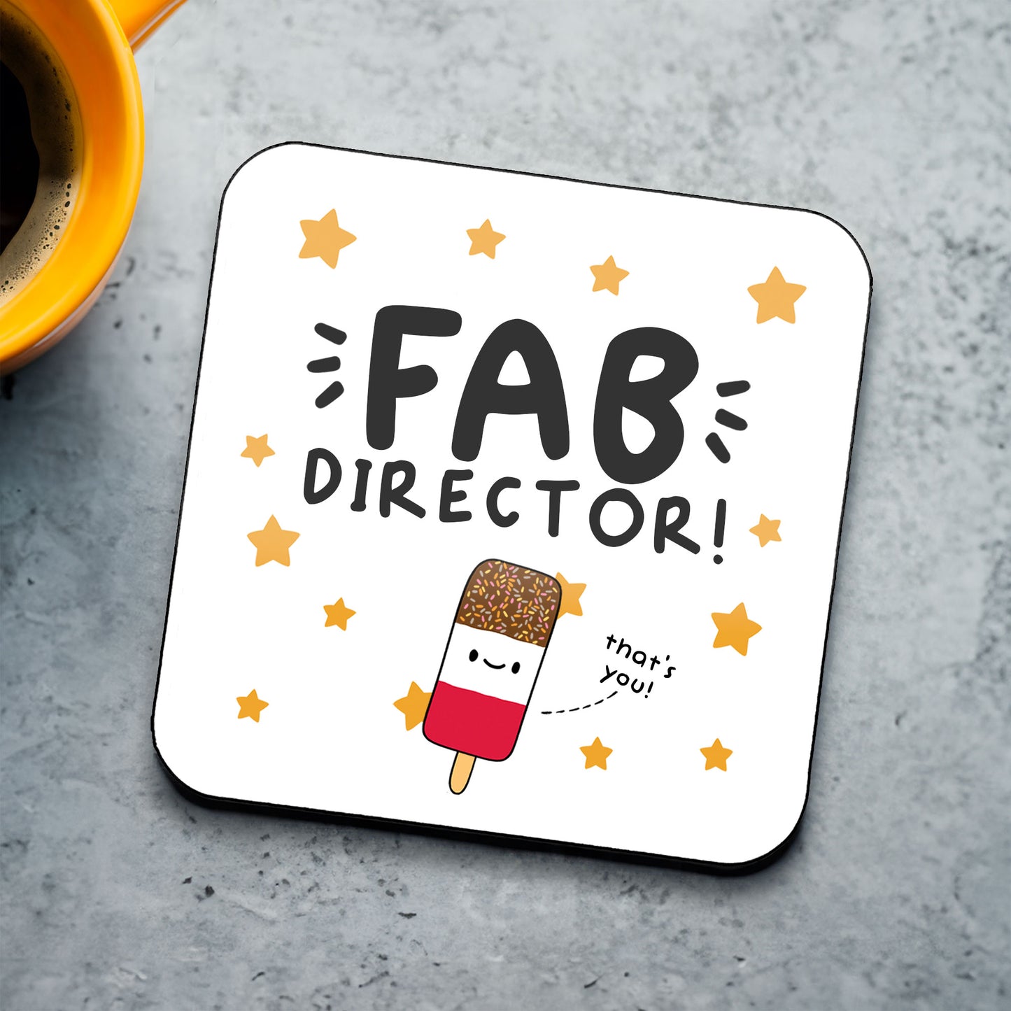 Fab Director Coaster