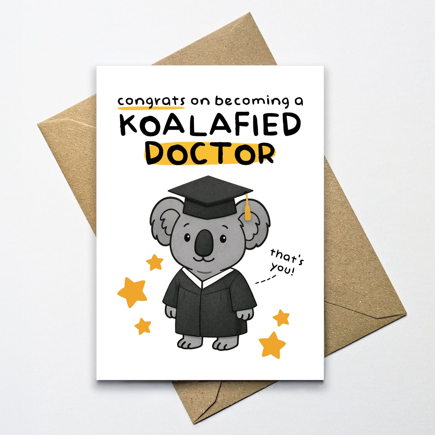 Koalafied Doctor Card