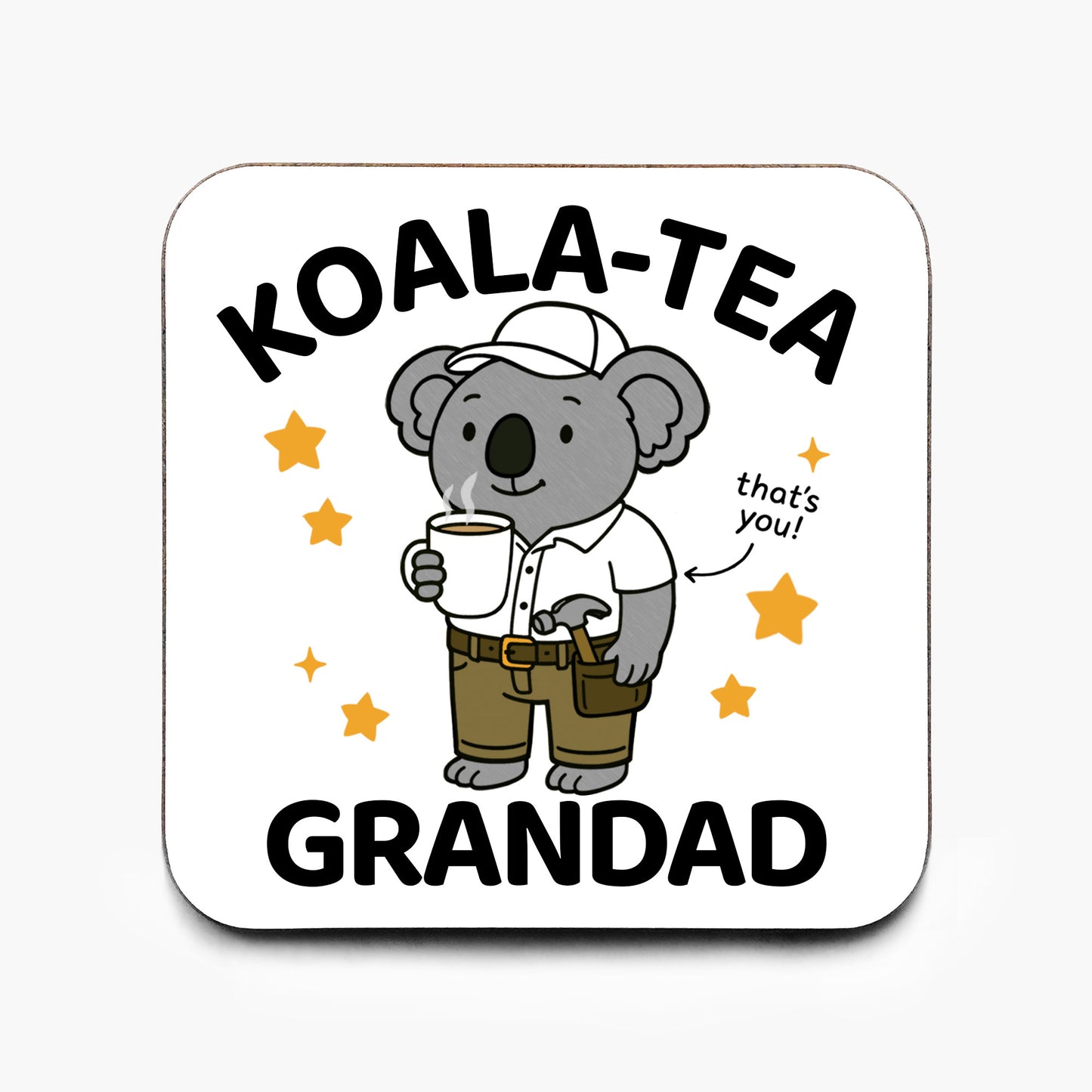 Koala Tea Grandad Coaster