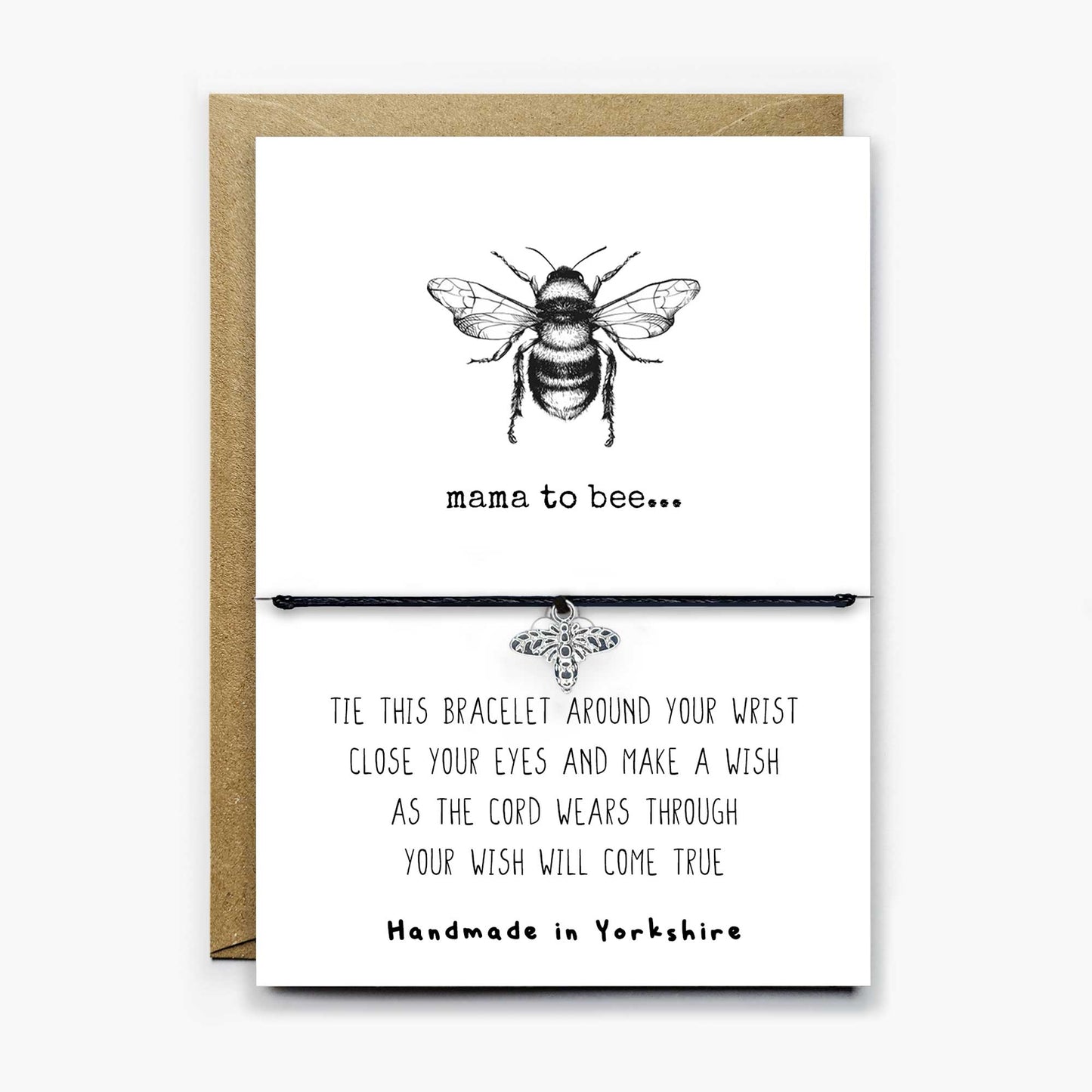 Mama To Bee Wish Bracelet