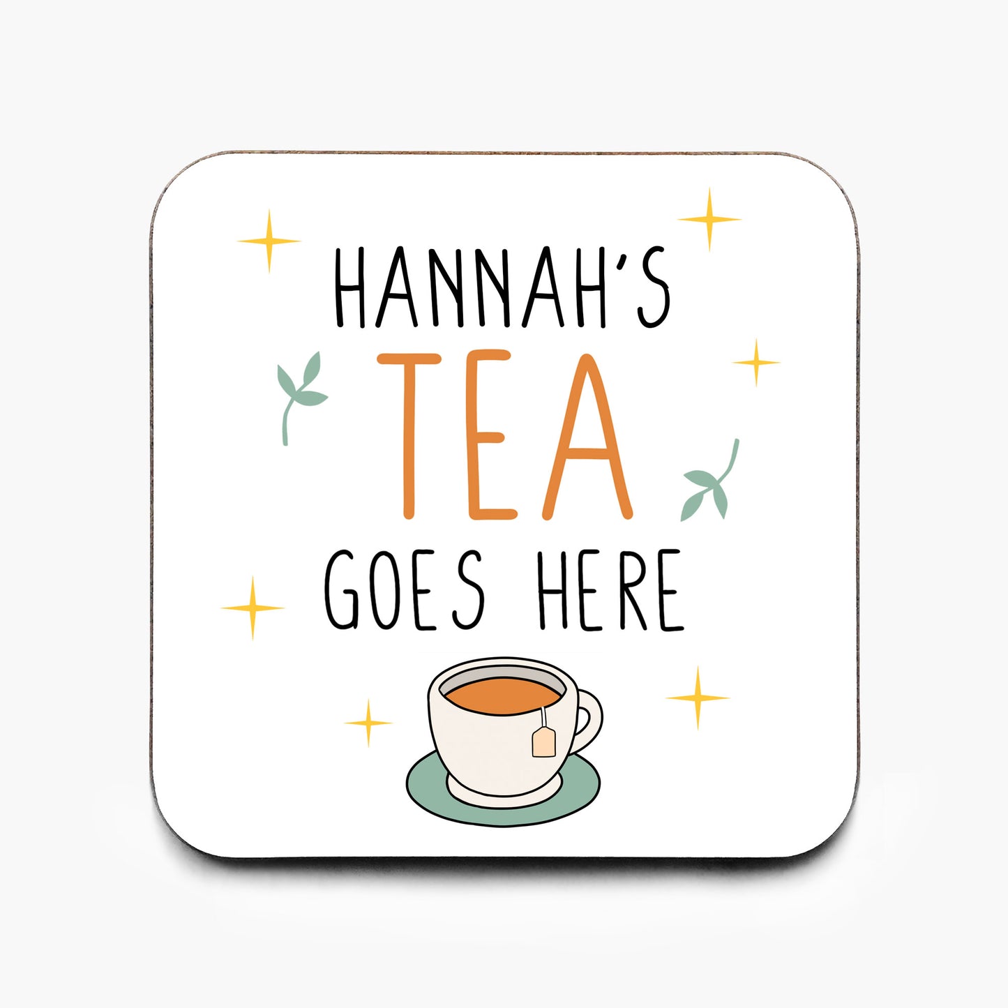 Personalised Tea Coaster