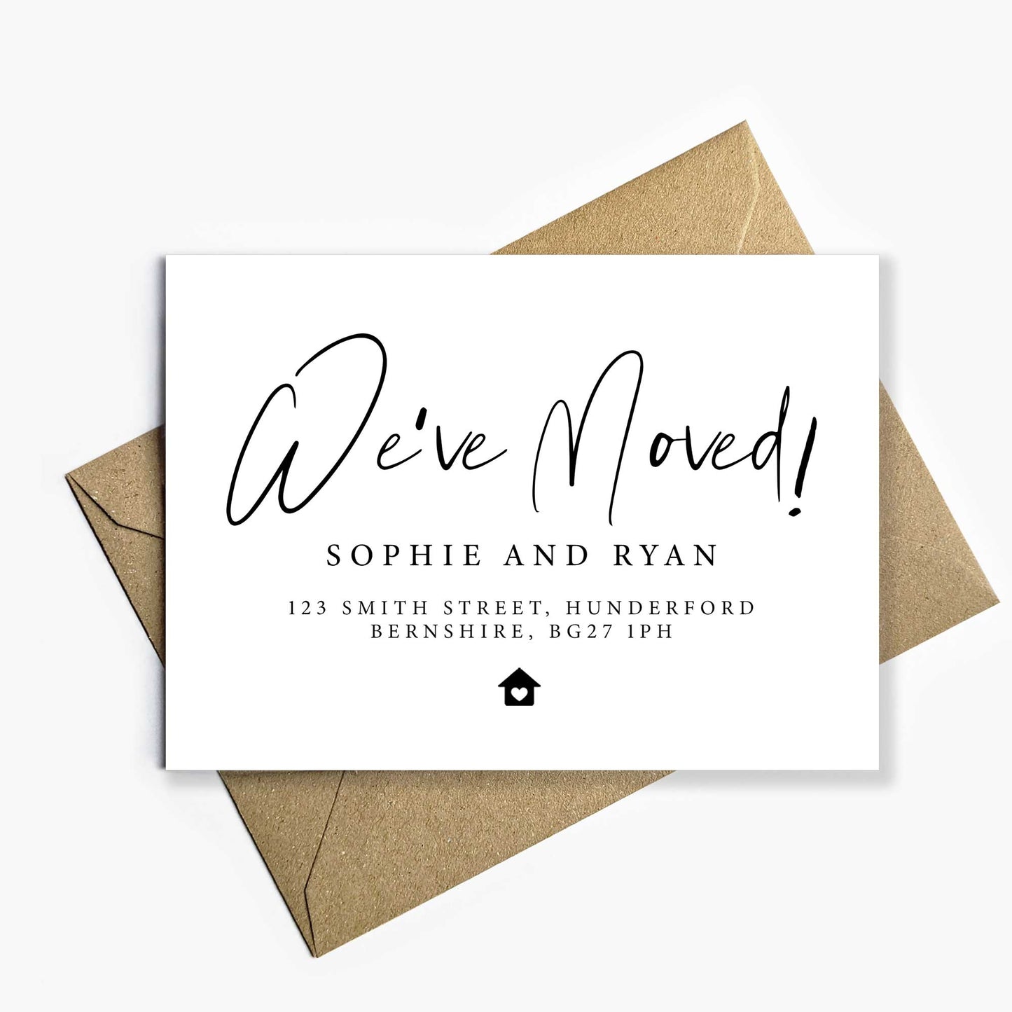 We've Moved Announcement Card