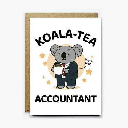 Koala Tea Accountant Card