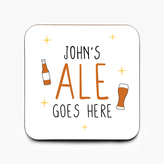 Personalised Ale Coaster