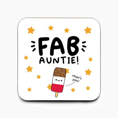 Fab Auntie Coaster