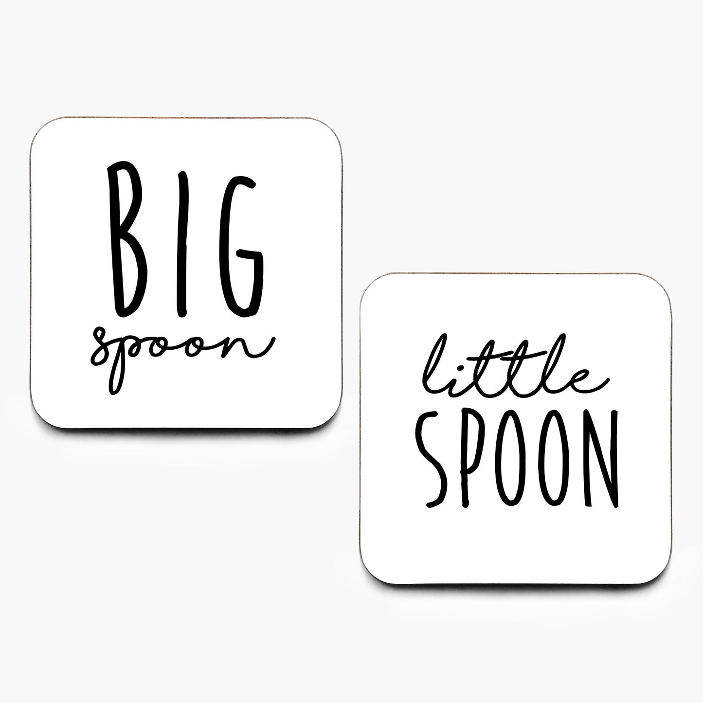 Big Spoon Little Spoon Coasters