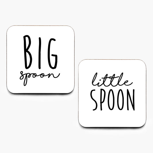 Big Spoon Little Spoon Coasters