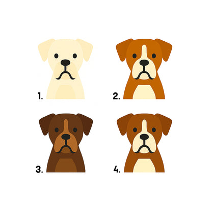 Personalised Boxer Dog Christmas Card