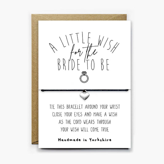 Bride To Be Wish Bracelet