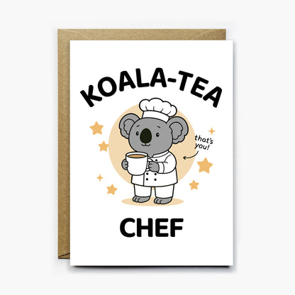 Koala Tea Chef Card