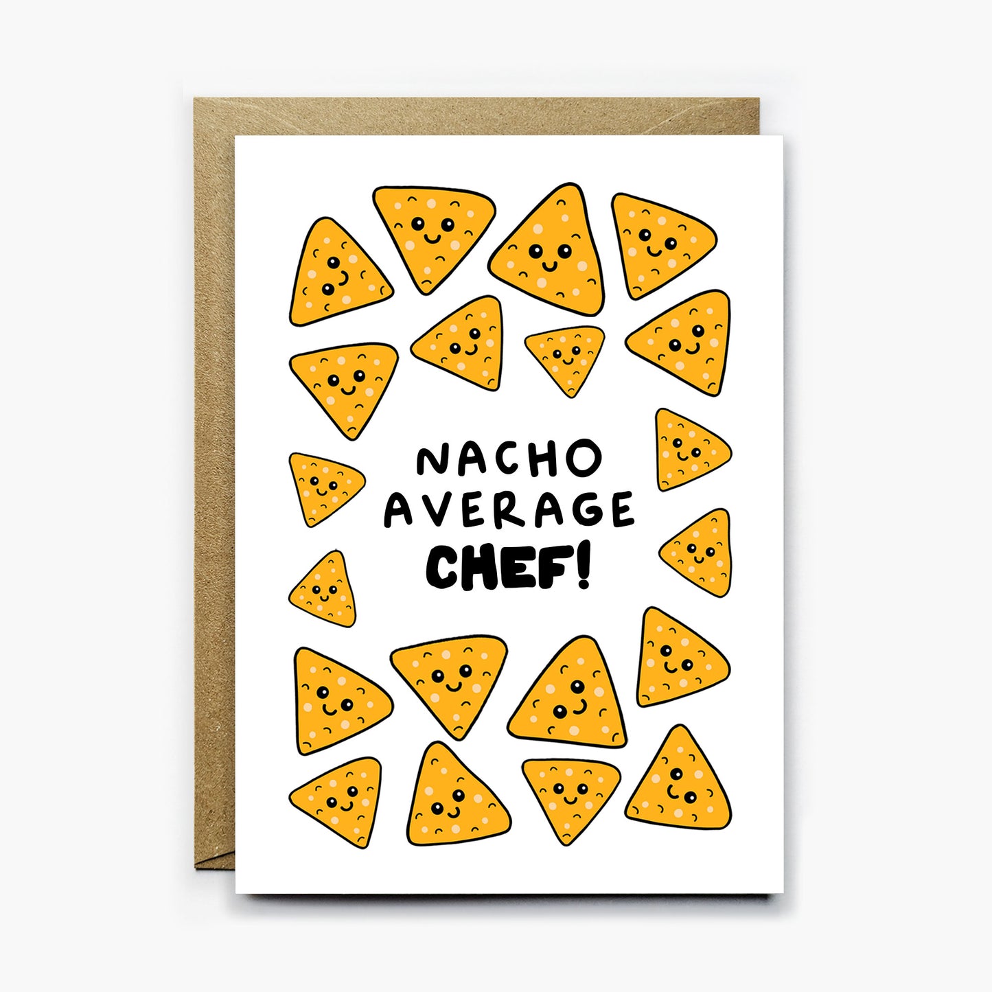 Nacho Average Chef Card