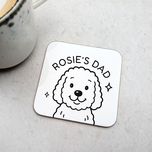Personalised Cockapoo Coaster
