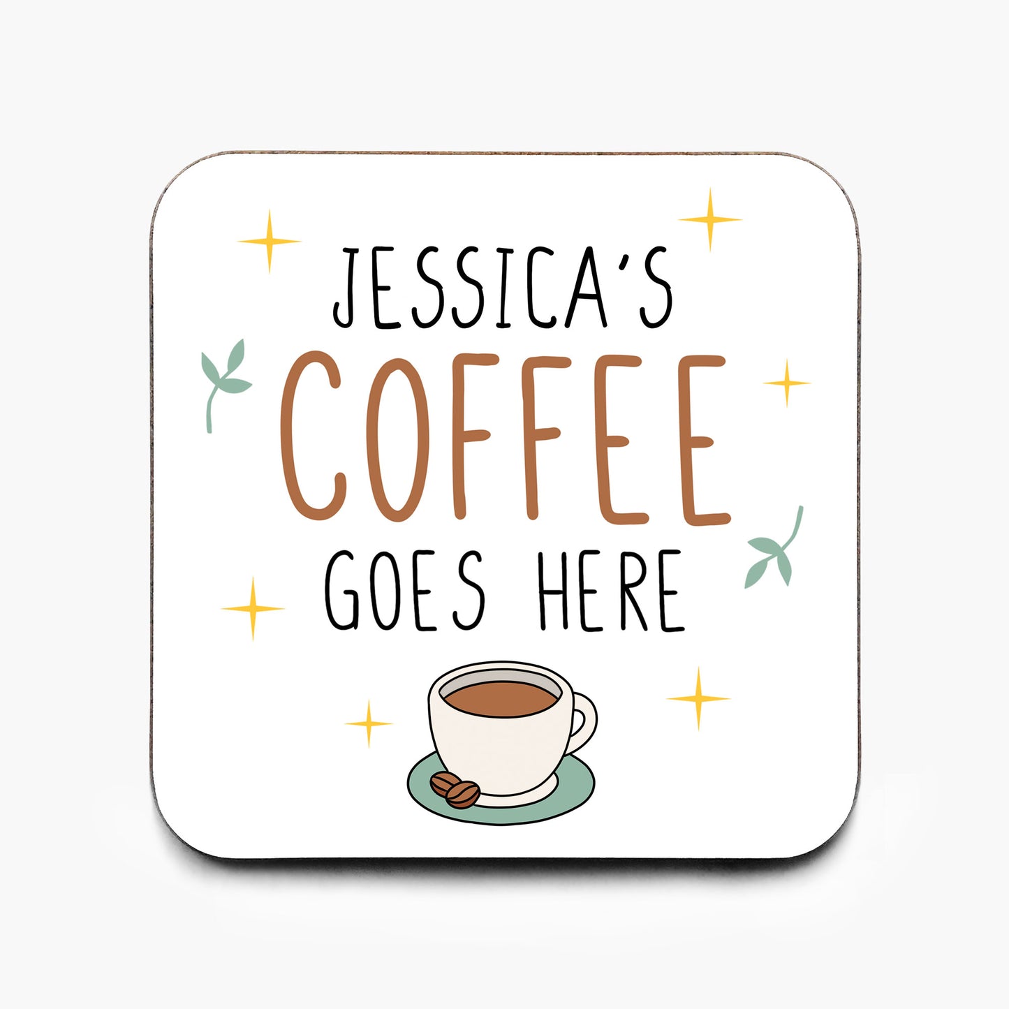 Personalised Coffee Coaster