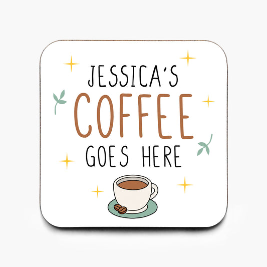 Personalised Coffee Coaster