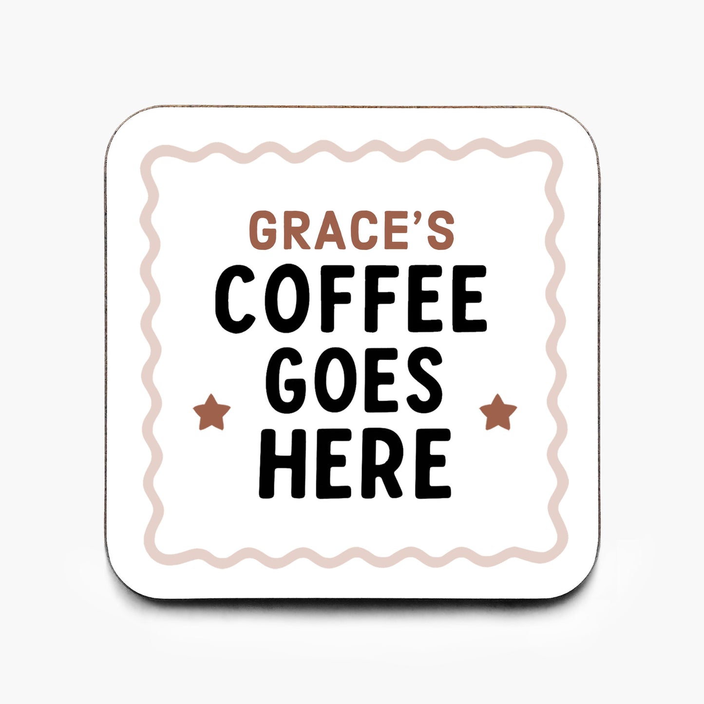 Personalised Coffee Coaster