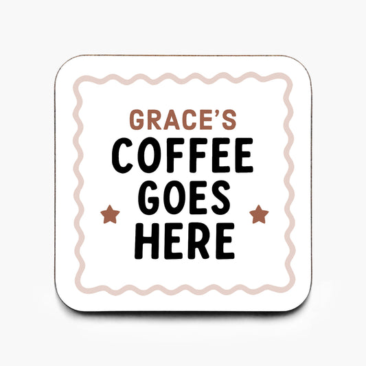 Personalised Coffee Coaster