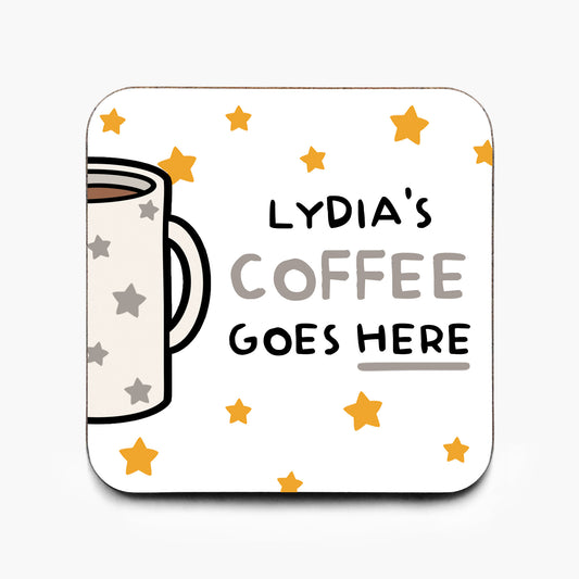 Personalised Coffee Coaster