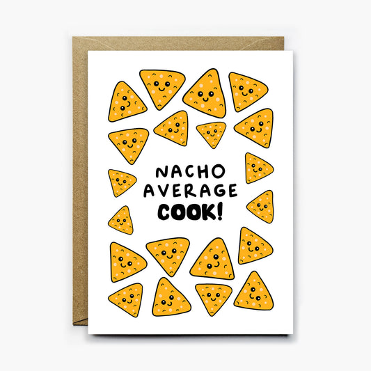 Nacho Average Cook Card
