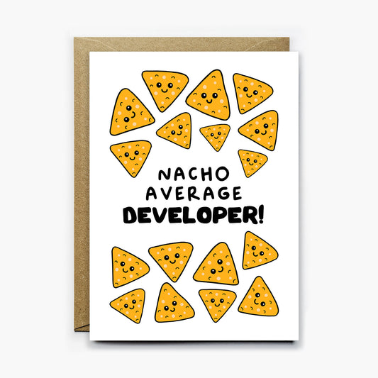Nacho Average Developer Card