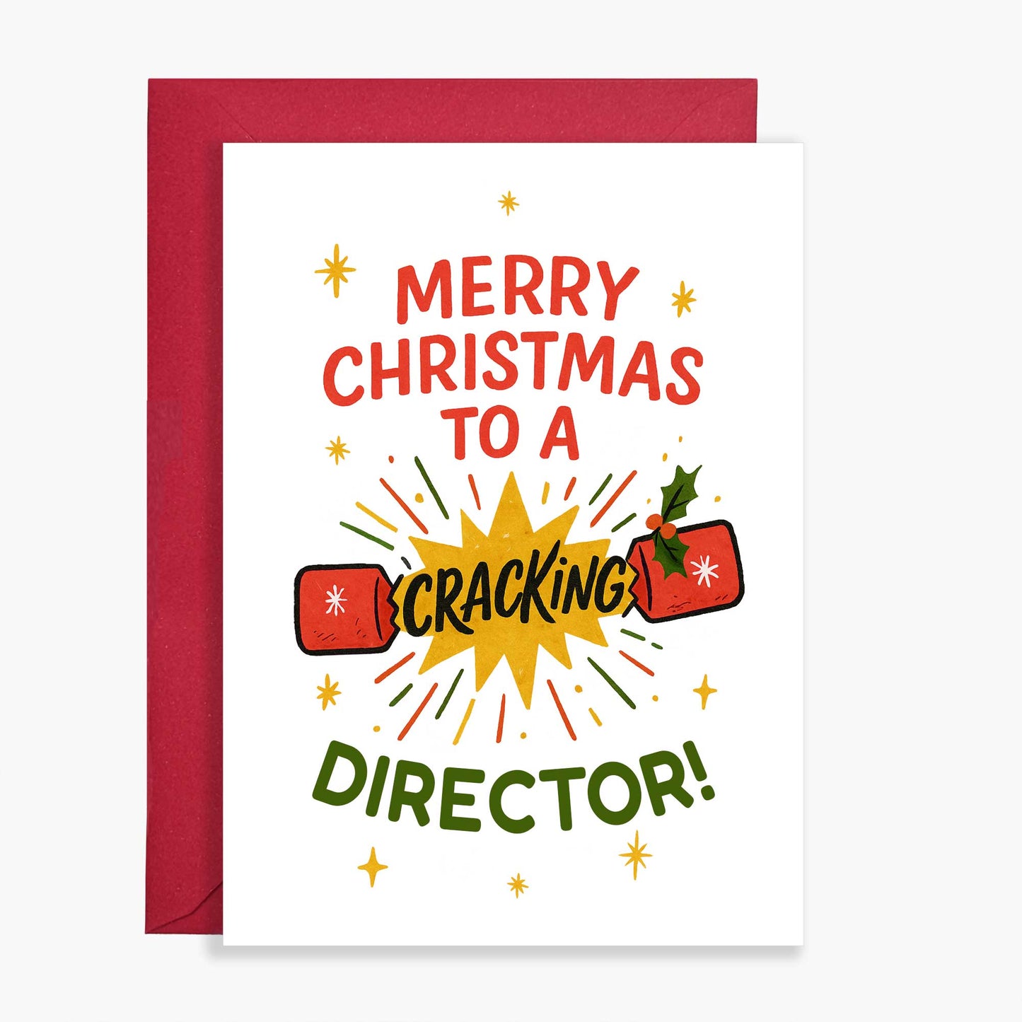 Cracking Director Christmas Card