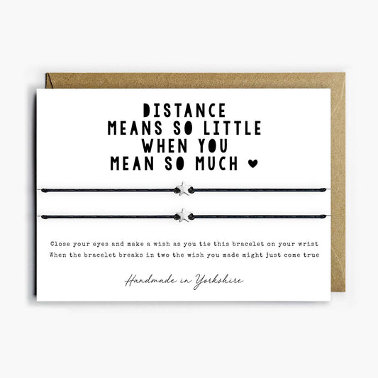Long Distance Wish Bracelets