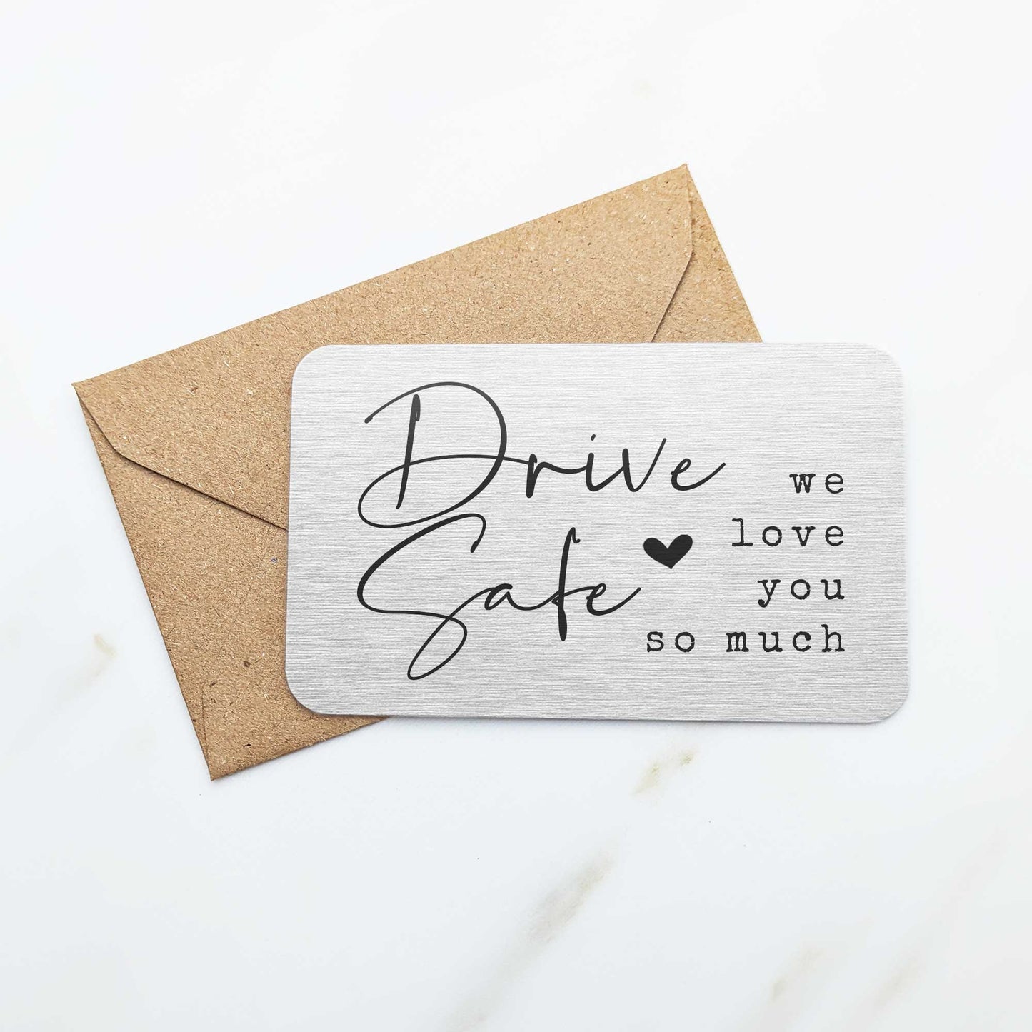 Drive Safe Wallet Card