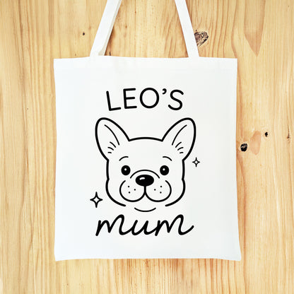 Personalised Frenchie Mum Tote Bag
