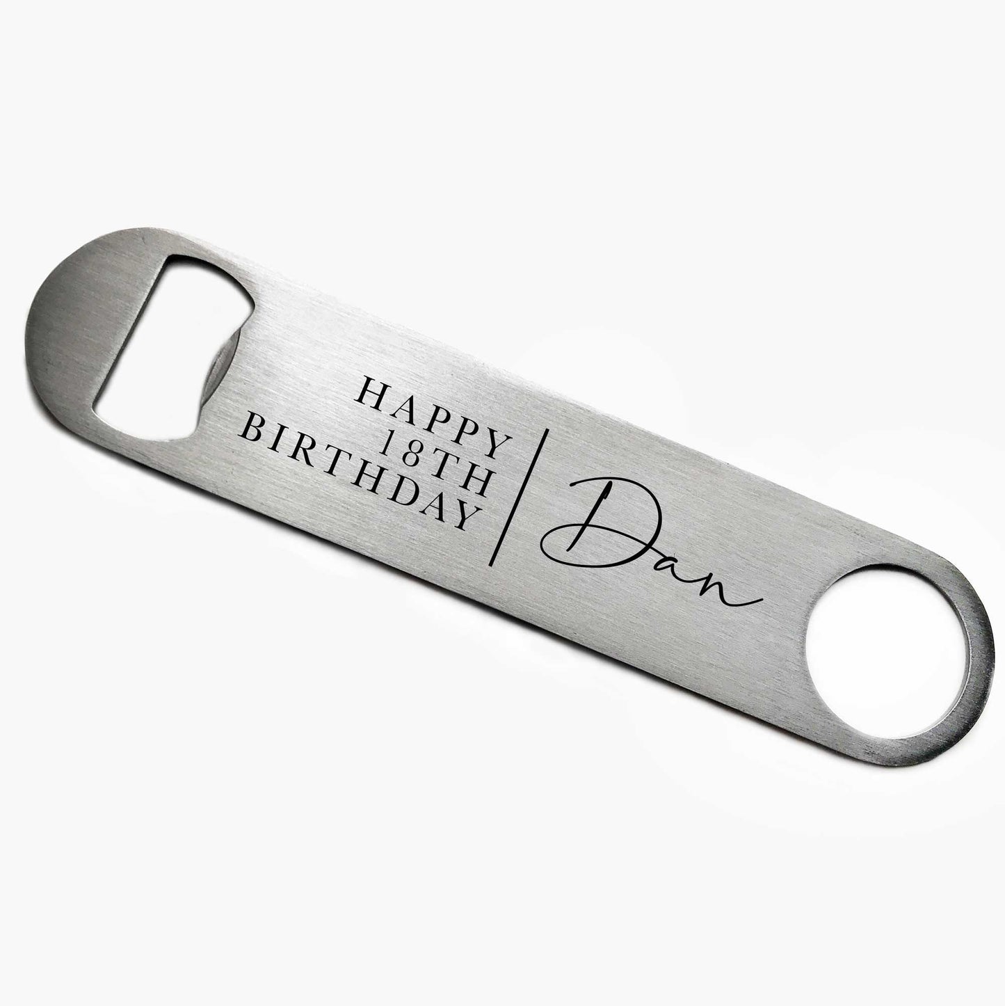 Personalised 18th Birthday Bottle Opener