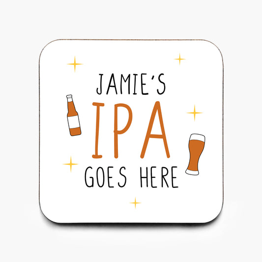 Personalised IPA Coaster