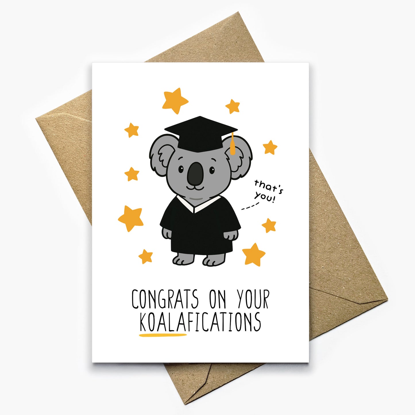 Congrats On Your Koalafications Card