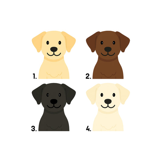 Personalised Labrador Birthday Card