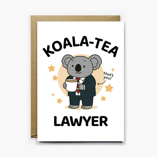 Koala Tea Lawyer Card
