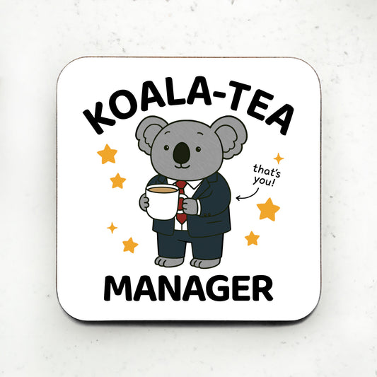 Koala Tea Manager Coaster