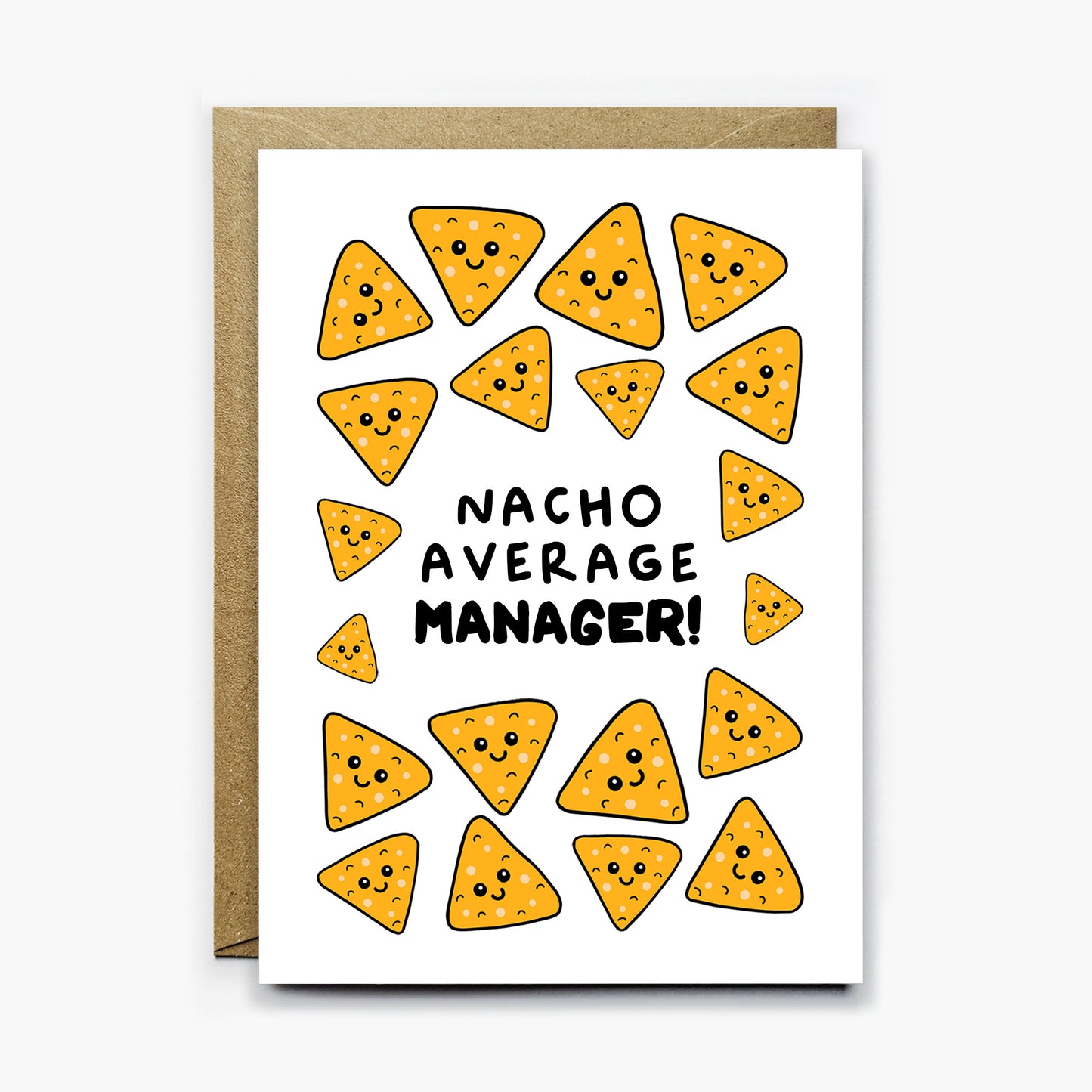 Nacho Average Manager Card