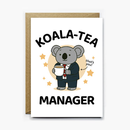 Koala Tea Manager Card