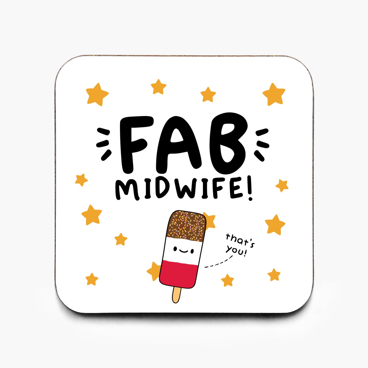 Fab Midwife Coaster