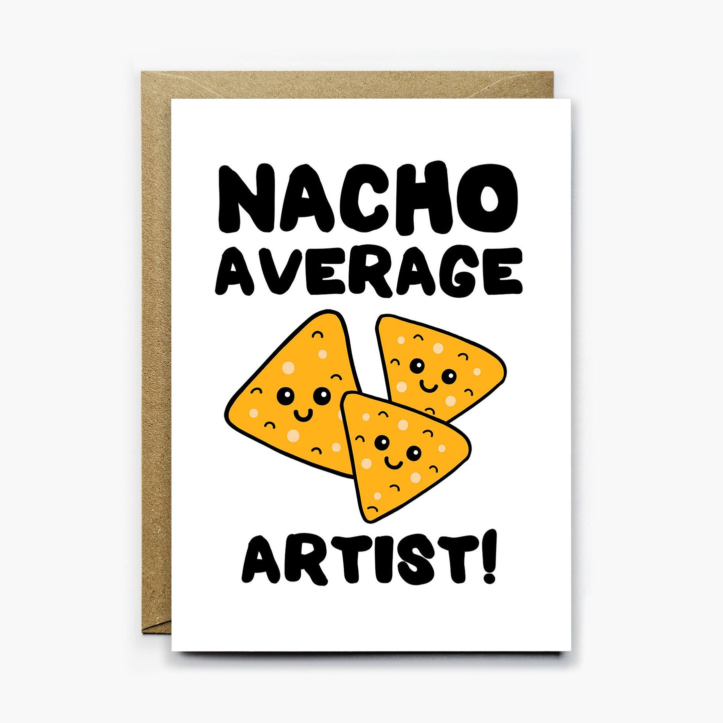 Nacho Average Artist Card