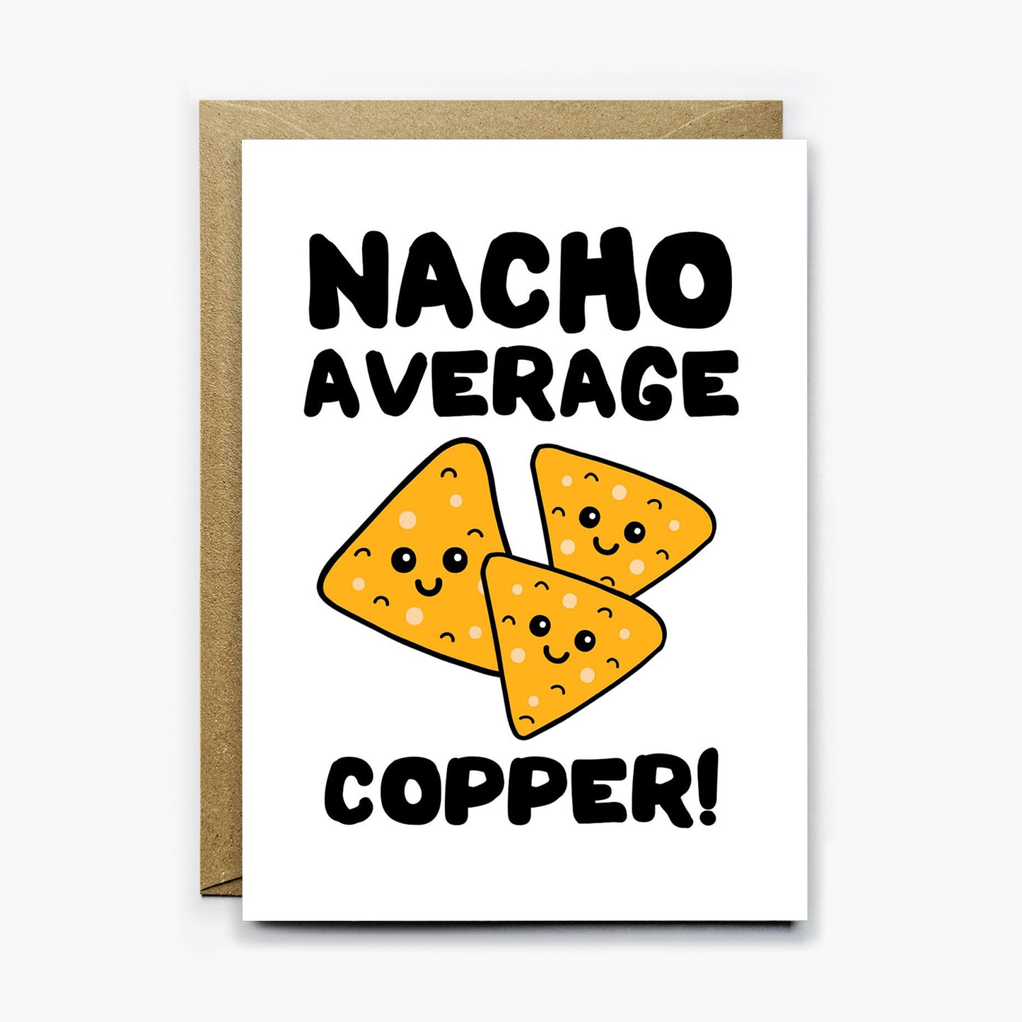 Nacho Average Copper Card