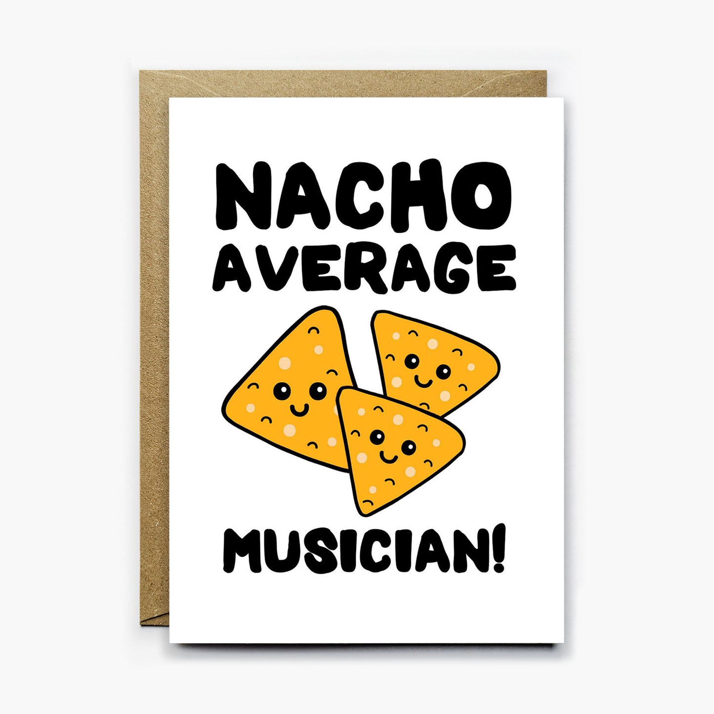 Nacho Average Musician Card