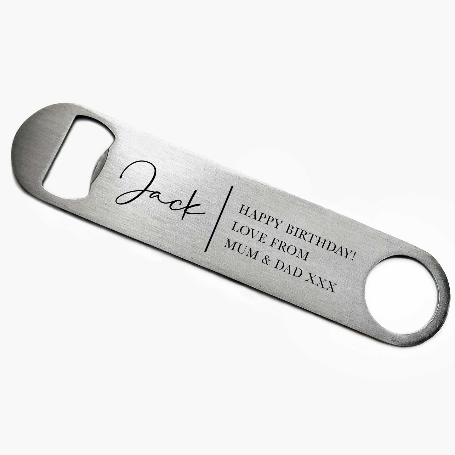 Personalised Name & Text Bottle Opener