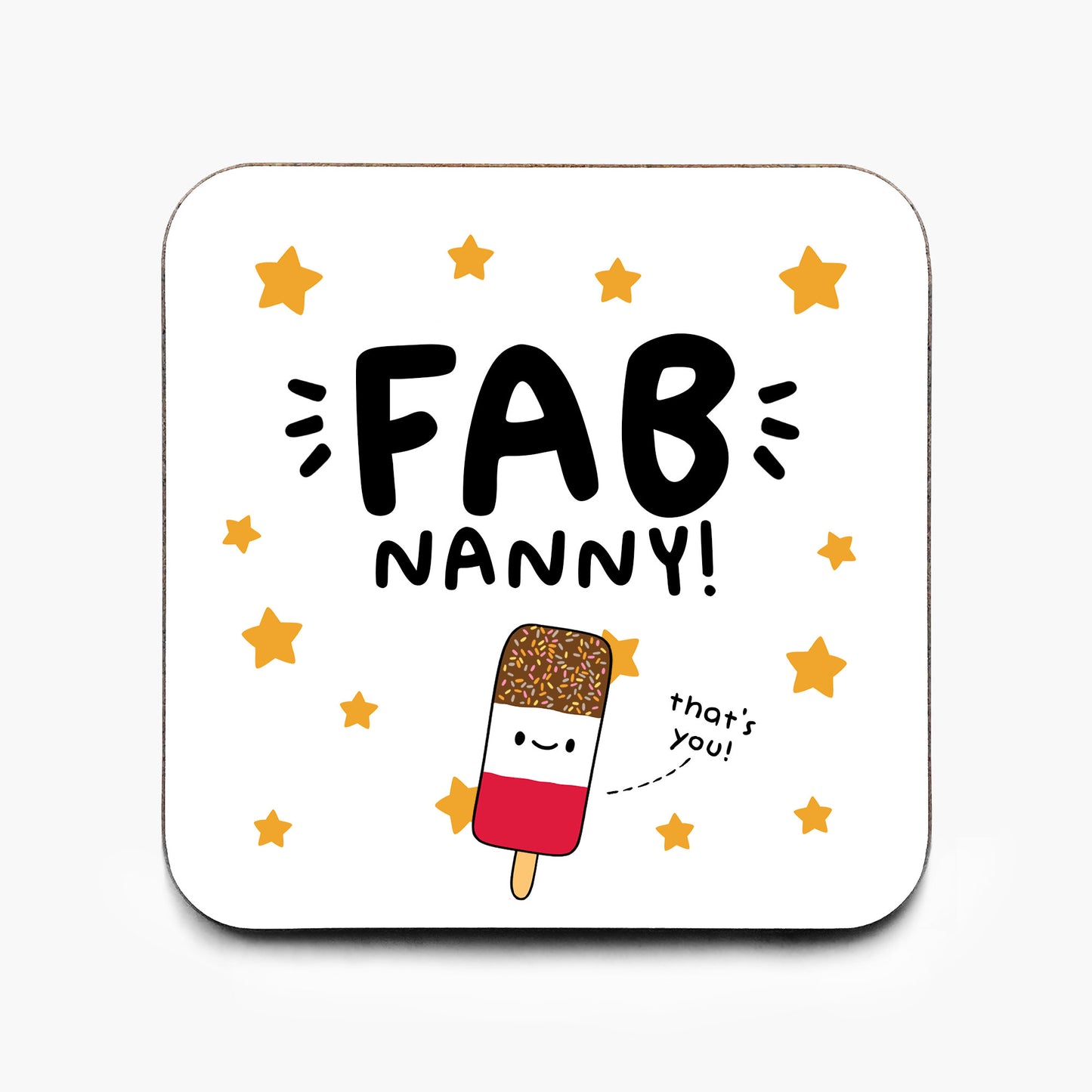 Fab Nanny Coaster