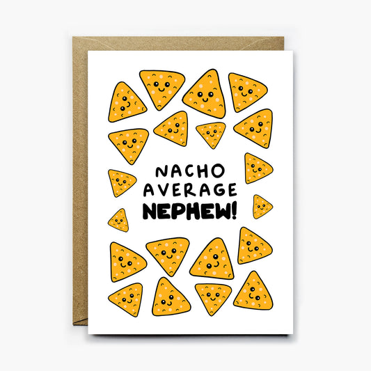 Nacho Average Nephew Card